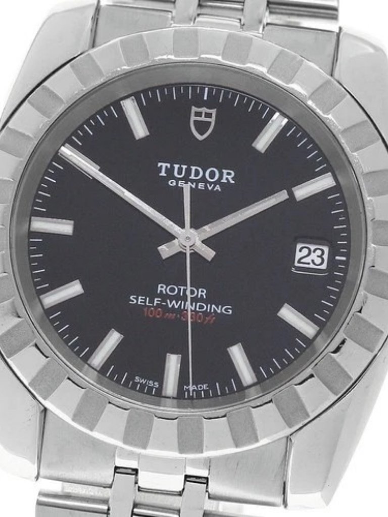 Tudor Classic 21010 Date Black Dial Automatic Mens Watch957138